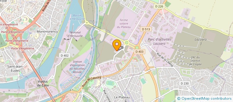 localisation de l'entreprise RESO à COLOMBELLES