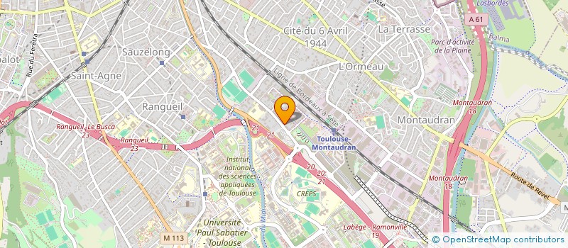 localisation de l'entreprise RESO H'AND FAMILY à TOULOUSE