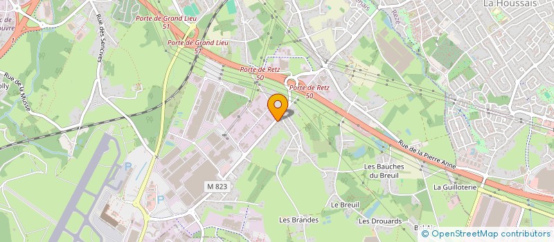 localisation de l'entreprise RESO IMMO à BOUGUENAIS