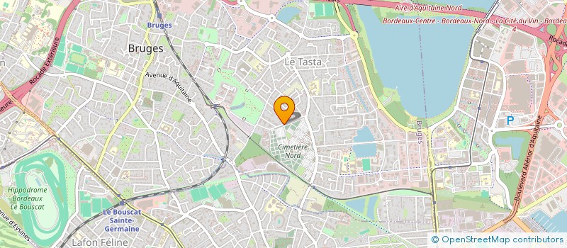 localisation de l'entreprise RESO-INFORMATIQUES  BRUGES