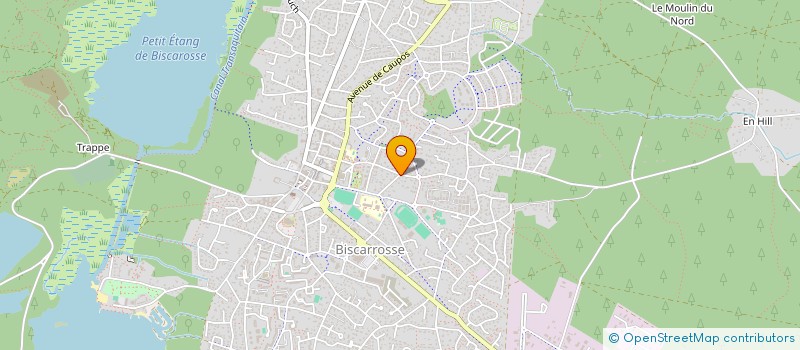 localisation de l'entreprise RESO INTER GROUP  BISCARROSSE