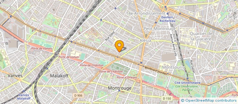 localisation de l'entreprise RESO LABONDE PARIS ITINERANCE à PARIS