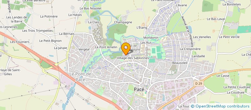 localisation de l'entreprise RESO PEP'S à PACE