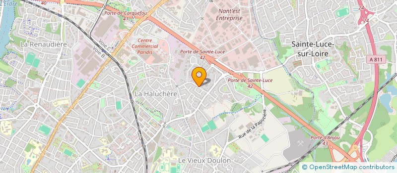localisation de l'entreprise RESO PREMIUM à NANTES