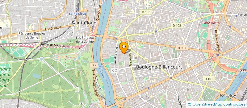 localisation de l'entreprise RESOCABLES à BOULOGNE-BILLANCOURT
