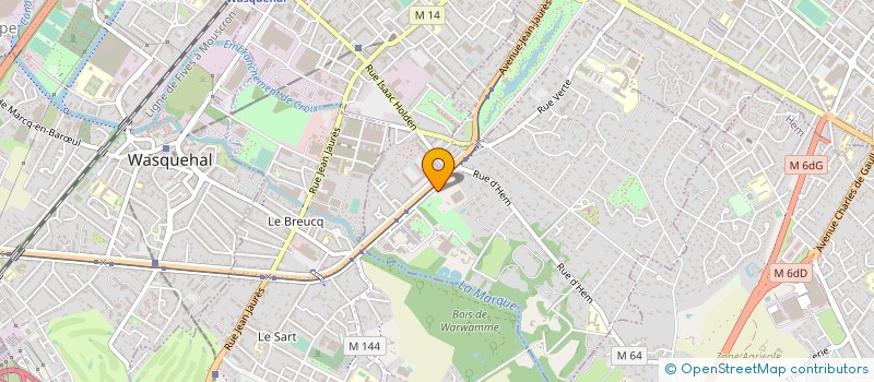 localisation de l'entreprise RESOCITY à CROIX