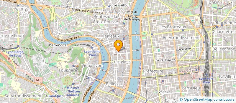 localisation de l'entreprise RESODANCER COMPANY à LYON 1ER