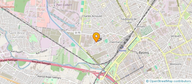 localisation de l'entreprise RESOFIBRE-CONNECT  REIMS