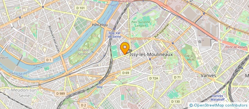 localisation de l'entreprise RESOGARDES à ISSY-LES-MOULINEAUX