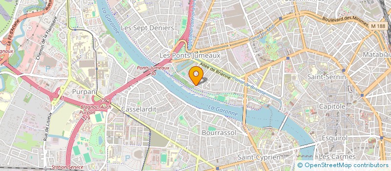 localisation de l'entreprise RESOLANCE à TOULOUSE