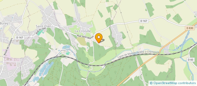 localisation de l'entreprise RESOLUCOM  LA CROISILLE