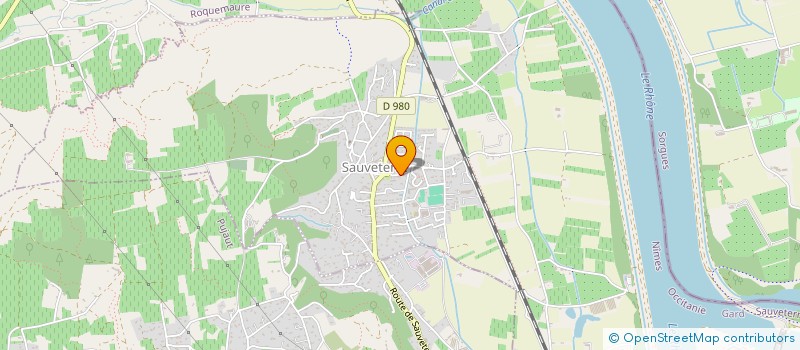localisation de l'entreprise RESOLUTION à SAUVETERRE