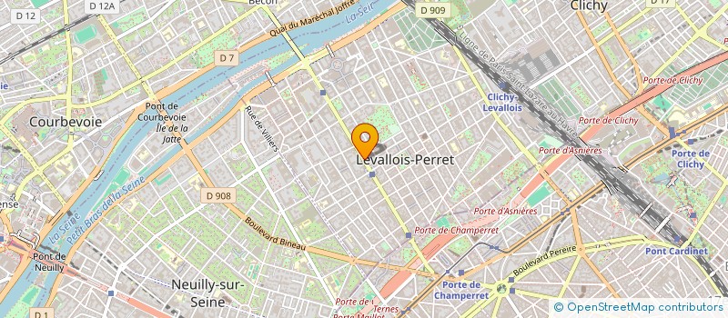 localisation de l'entreprise RESOLUTION NUMERIQUE à LEVALLOIS-PERRET