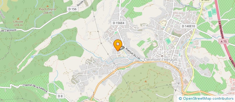 localisation de l'entreprise RESOLUTIONS  CLERMONT-L'HERAULT