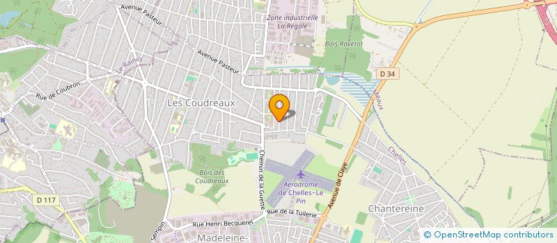 localisation de l'entreprise RESOLUTIV' à CHELLES