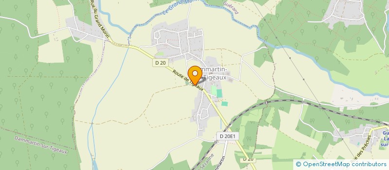 localisation de l'entreprise RESOLUX à DAMMARTIN-SUR-TIGEAUX