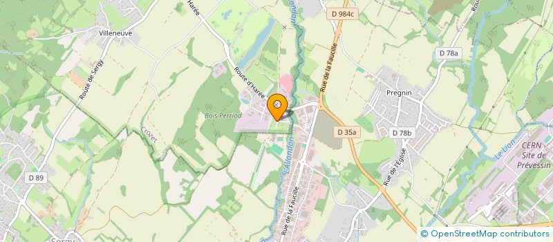 localisation de l'entreprise RESOLV à CROZET
