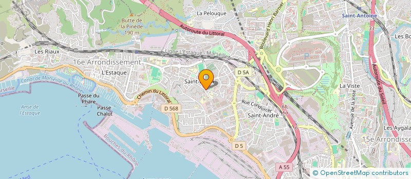 localisation de l'entreprise RESOLV.CONSEIL à MARSEILLE