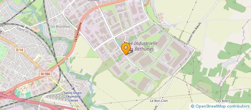 localisation de l'entreprise RESOLYNK A.C.S. à SAINT-OUEN-L'AUMONE