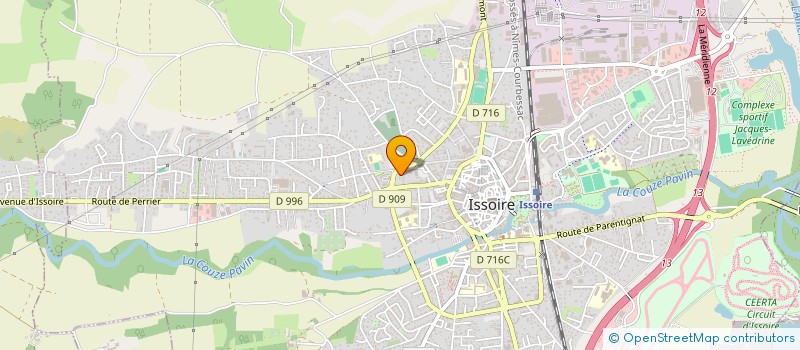 localisation de l'entreprise RESOM63  ALVIGNAC