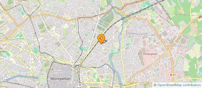 localisation de l'entreprise RESON à MONTPELLIER