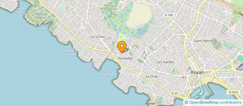 localisation de l'entreprise RESONA PROJECT  ROYAN