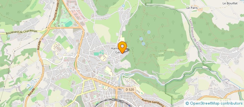 localisation de l'entreprise RESONAN'SCENE  VOIRON