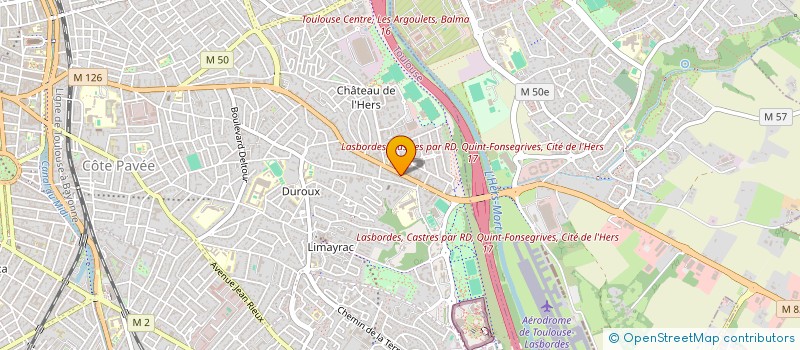 localisation de l'entreprise RESONANCE 31 à TOULOUSE