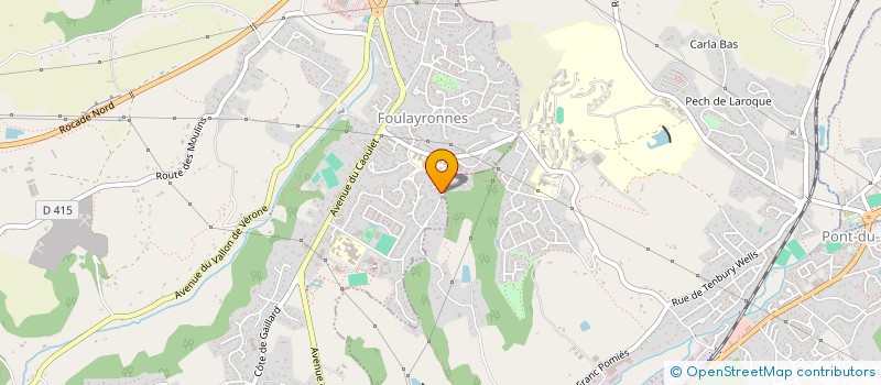 localisation de l'entreprise RESONANCE 47  FOULAYRONNES