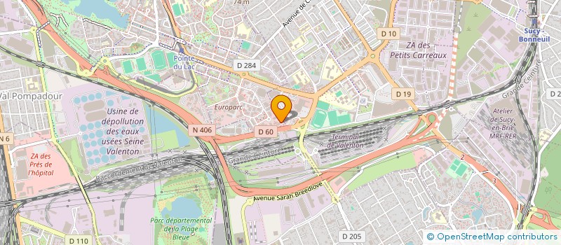 localisation de l'entreprise RESONANCE à CRETEIL