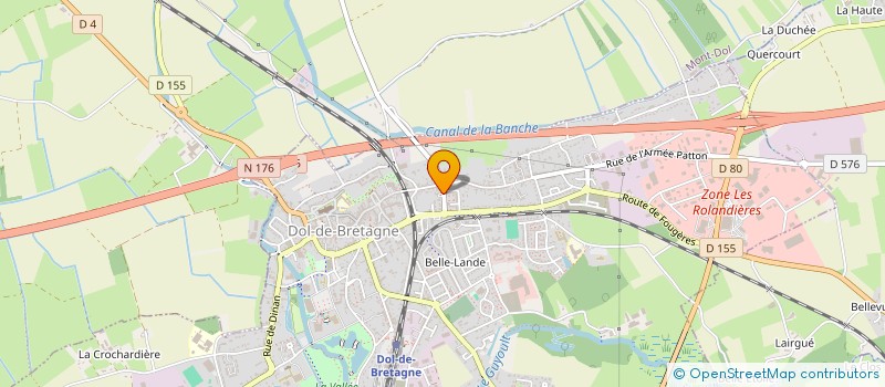 localisation de l'entreprise RESONANCE  DOL-DE-BRETAGNE