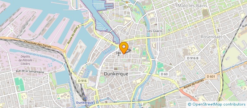 localisation de l'entreprise RESONANCE à DUNKERQUE