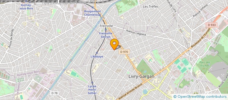 localisation de l'entreprise RESONANCE  LIVRY-GARGAN