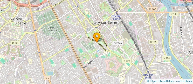 localisation de l'entreprise RESONANCE ADVISORY  IVRY-SUR-SEINE