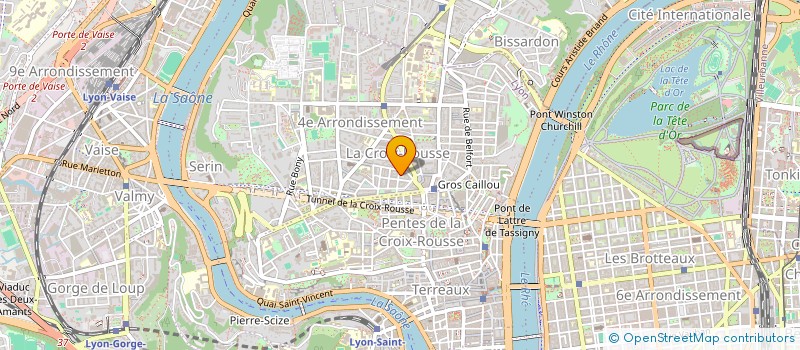 localisation de l'entreprise RESONANCE BOIS  LYON