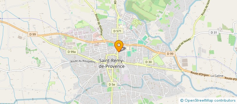 localisation de l'entreprise RESONANCE ET PARTAGE  SAINT-REMY-DE-PROVENCE