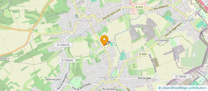 localisation de l'entreprise RESONANCES  HEGENHEIM