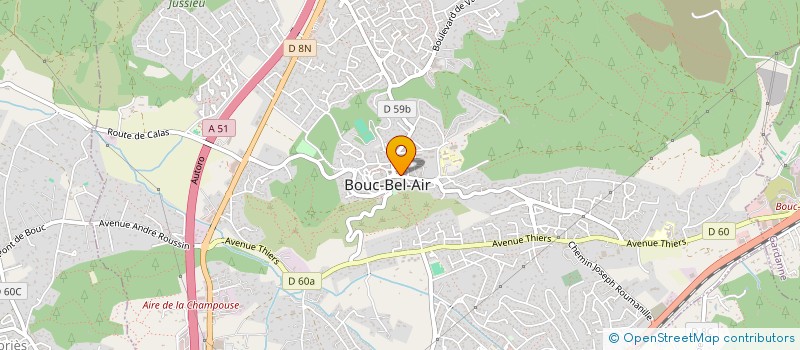 localisation de l'entreprise RESONANCES ANCESTRALES à BOUC-BEL-AIR