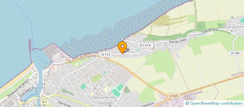 localisation de l'entreprise RESONANCES EN HARMONIES  DIEPPE