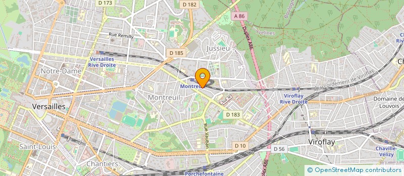 localisation de l'entreprise RESONANTIA COACHING ET CONSEIL à VERSAILLES