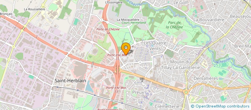 localisation de l'entreprise RESONNANCE à SAINT-HERBLAIN