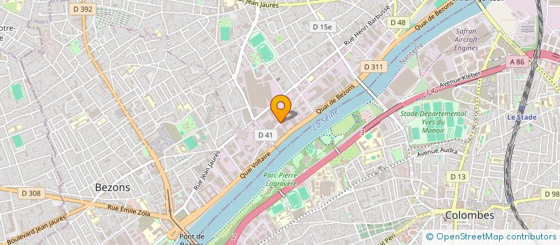 localisation de l'entreprise RESOPLUS à ARGENTEUIL