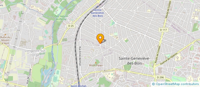 localisation de l'entreprise RESOPTIC A C S à SAINTE-GENEVIEVE-DES-BOIS