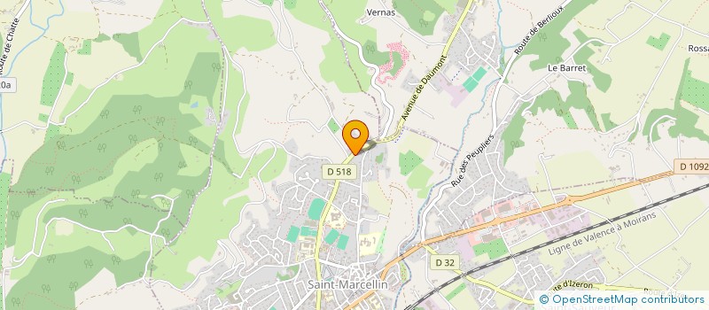 localisation de l'entreprise RESOTHEA  OZOIR-LA-FERRIERE