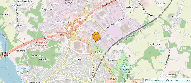 localisation de l'entreprise RESOTREMAP à LANESTER