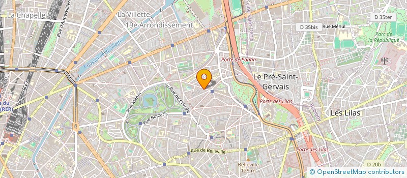 localisation de l'entreprise RESOURCE FOUNDER  PARIS