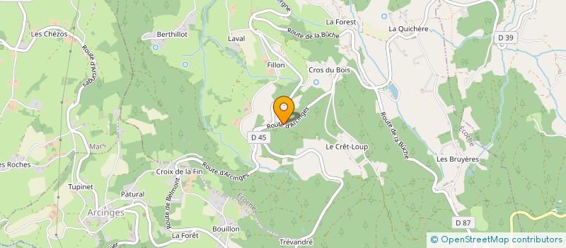 localisation de l'entreprise RESOURCES  ECOCHE