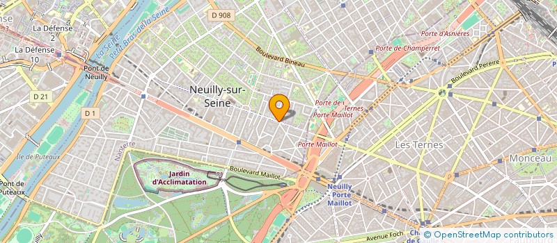 localisation de l'entreprise RESOURCES ON DEMAND à NEUILLY-SUR-SEINE