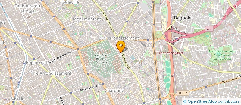 localisation de l'entreprise RESOUS-MOI : JE SUIS LE LIEN QUE JE TISSE  PARIS