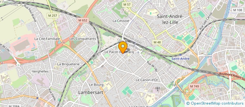 localisation de l'entreprise RESP DES TALENTS à LAMBERSART